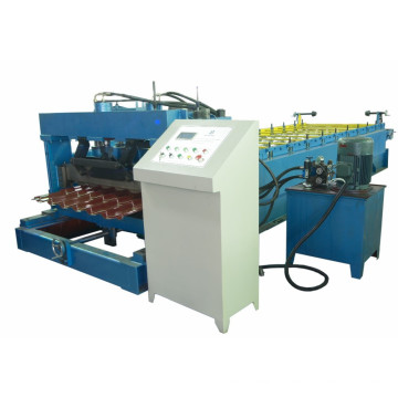 2015 new style high speed roof tile panel cold roll forming machine with ce certification